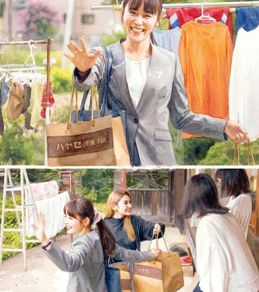 ドラマ リブート 一香 考察 イラスト 夏海とマチ