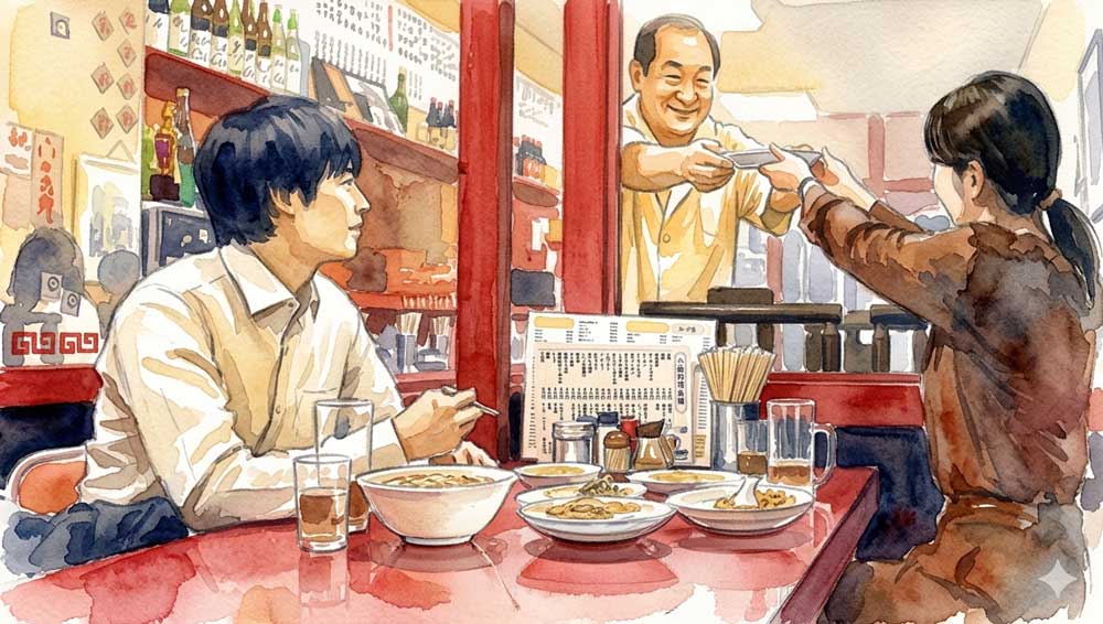 九条の大罪　中華料理店　イラスト