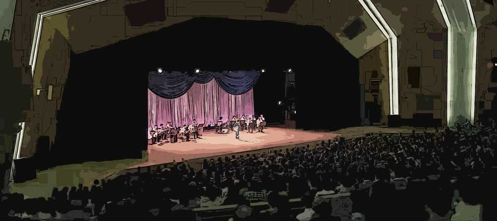 地獄に堕ちるわよ　島倉千代子の公演のイラスト